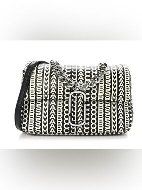 NWT Marc Jacobs Monogram Leather Shoulder Bag